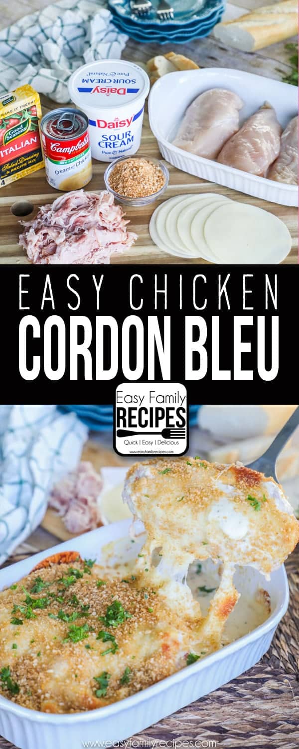 Chicken Cordon Bleu Casserole 
