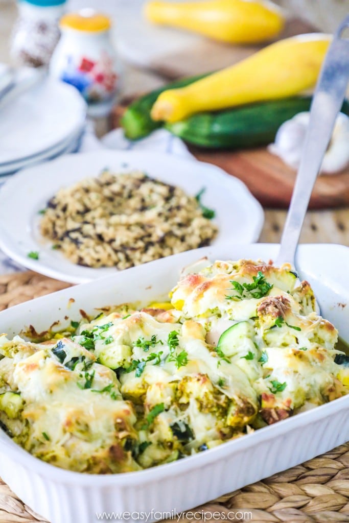 Chicken Zucchini Casserole · Easy Family Recipes