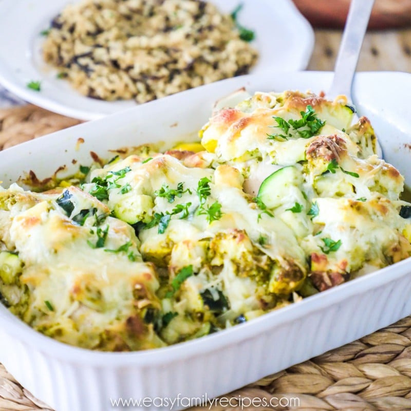 Chicken Zucchini Casserole · Easy Family Recipes