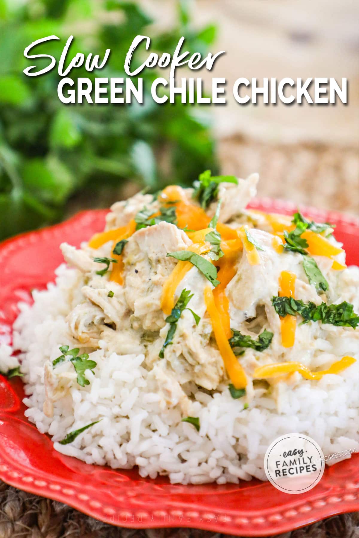 Crockpot Green Chile Chicken · Easy Family Recipes