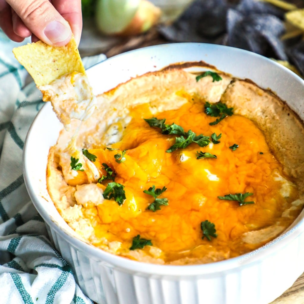 Green Chile Dip - Only 5 Ingredients - Easy Family Recipes