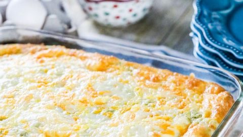 Green Chile Egg Casserole Perfect For Breakfast Easy Family Recipes