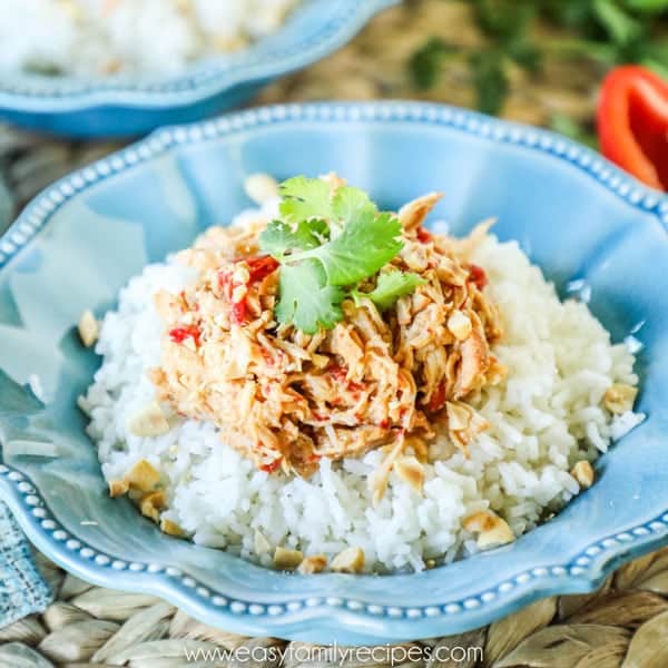 Crockpot Thai Chicken