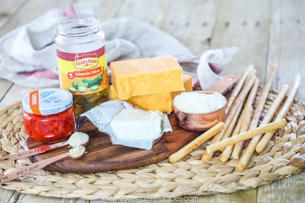 Jalapeno Pimento Cheese Ingredients