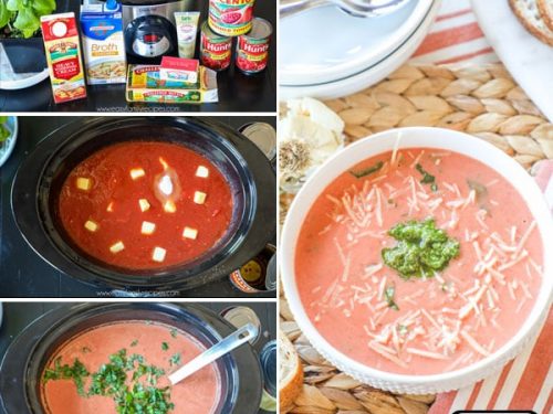 Slow Cooker Tomato Soup Creamy Delicious Easy Family Recipes