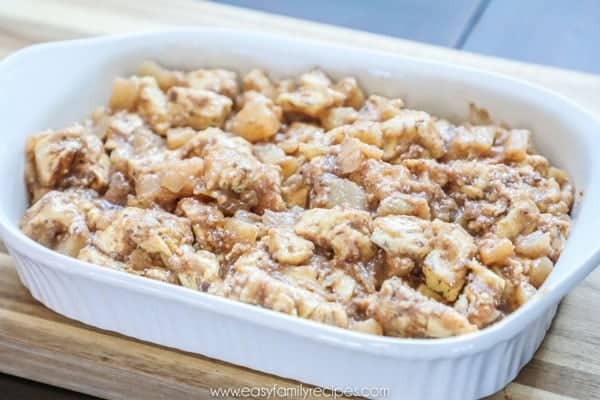 How to Make Apple Fritter Breakfast Casserole: Step 5