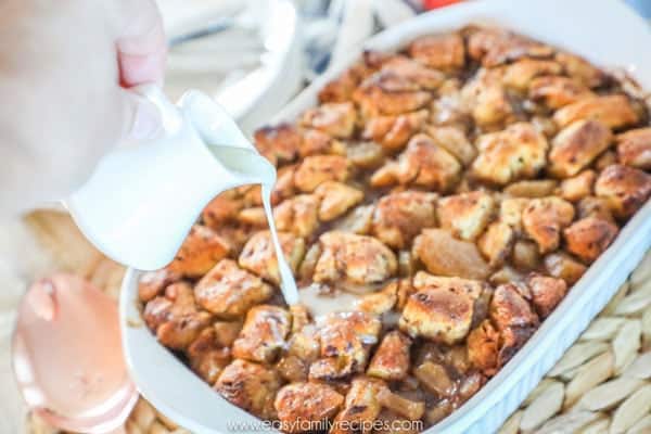 How to Make Apple Fritter Breakfast Casserole: Step 6