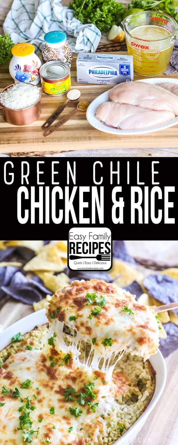 Green Chile Chicken and Rice Recipe