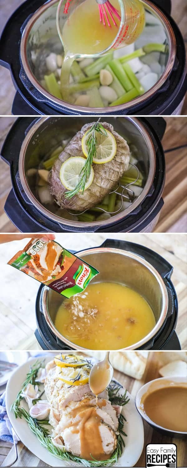 How to make Turkey in the pressure cooker