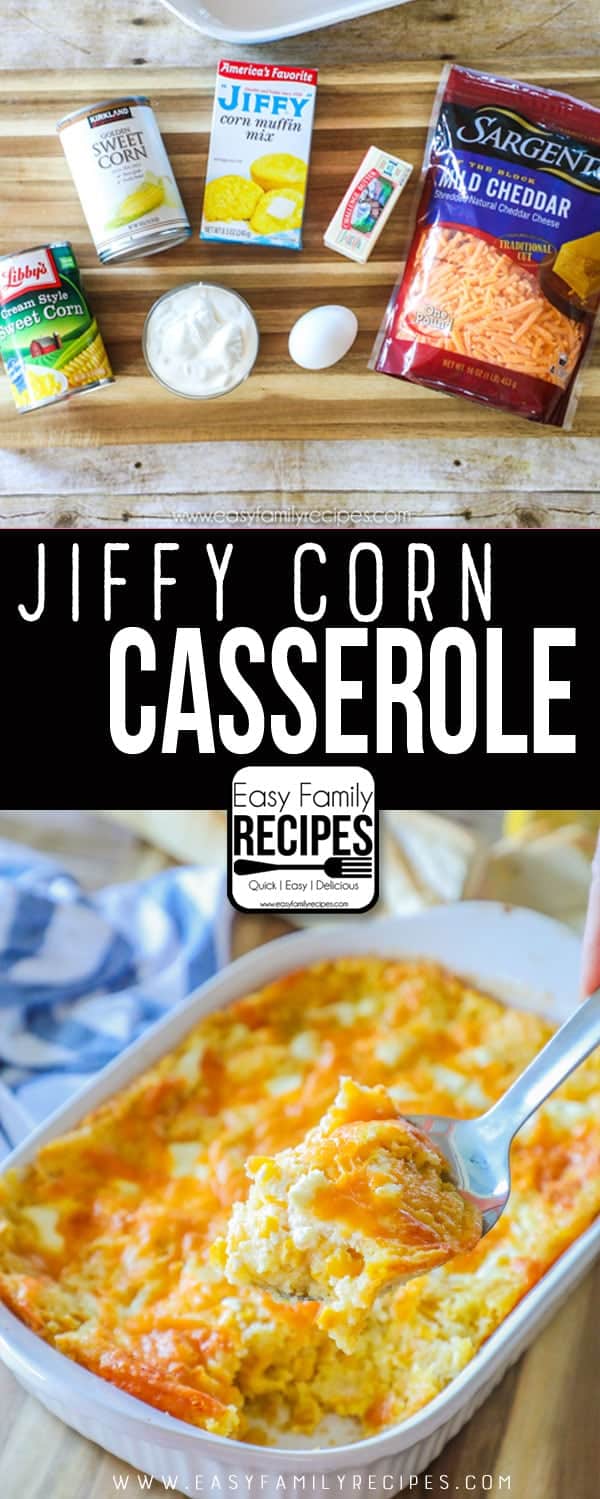 Jiffy Corn Casserole- This is THE BEST side dish ever. Especially for Thanksgiving!