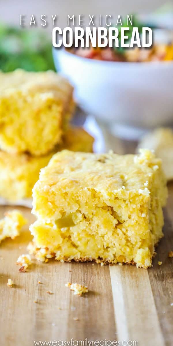 Mexican Cornbread recipe- soft and moist