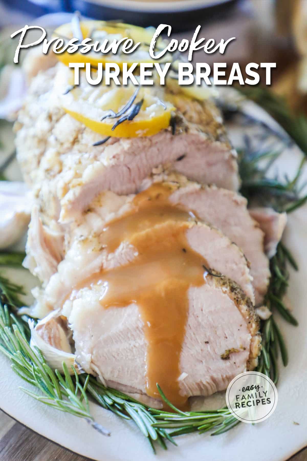 Pressure Cooker Turkey Breast · Easy Family Recipes