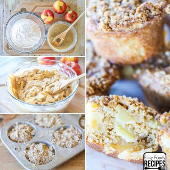 Perfect Apple Muffin Recipe - Step by Step instructions