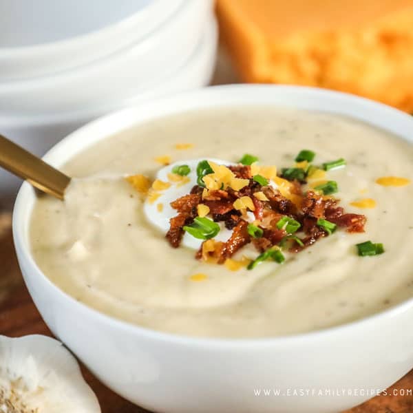Cauliflower Soup made in Instant Pot