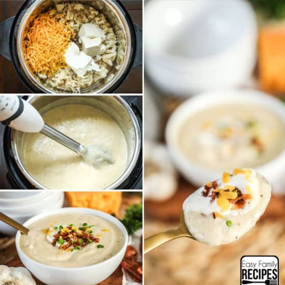 How to Make Cauliflower Soup in the Pressure Cooker