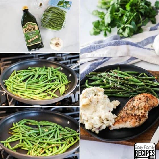 Sauteed Green Beans steps