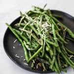 Sauteed garlic green beans