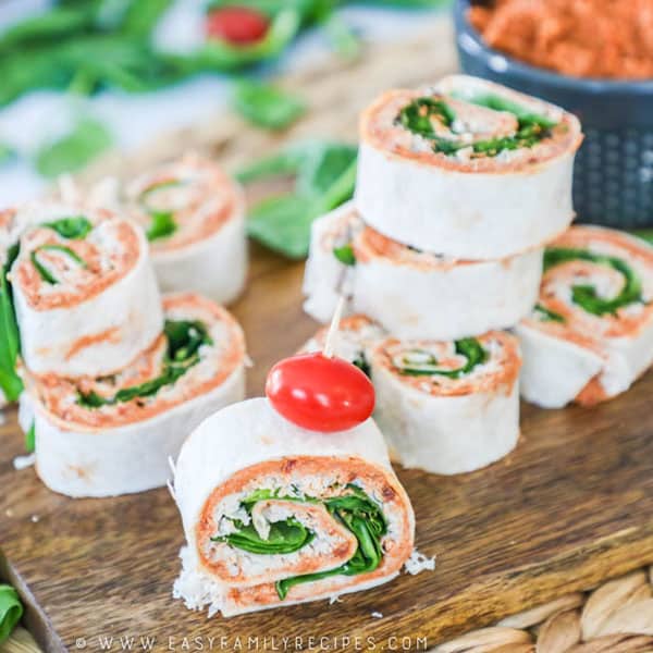 Sun Dried Tomato Wrap Recipe - Wholesome Lunch + Appetizer