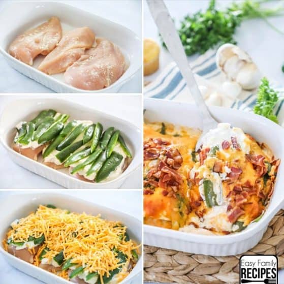 Jalapeno Popper Chicken Casserole Instructions