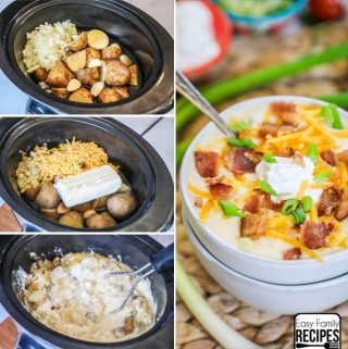 Loaded Baked Potato Soup Crock Pot