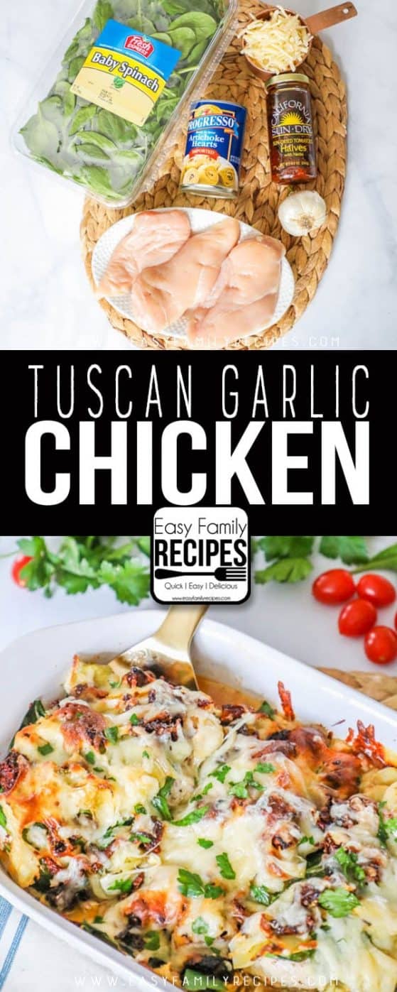 The BEST Tuscan Garlic Chicken - Easy Family Recipes