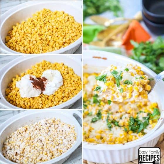 The BEST Mexican Street Corn Recipe- So easy all in one dish!