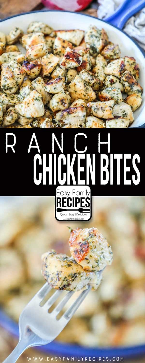 Ranch Chicken Bites Easy Family Recipes