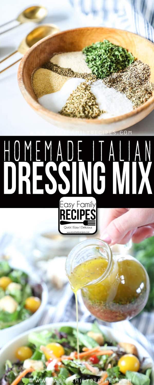 THE BEST Italian Dressing Mix- Just like you buy at the store!