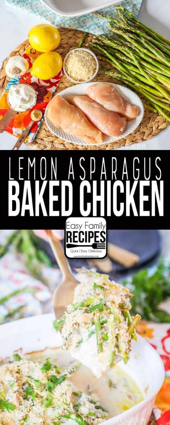 The BEST Lemon Asparagus Chicken Easy Family Recipes