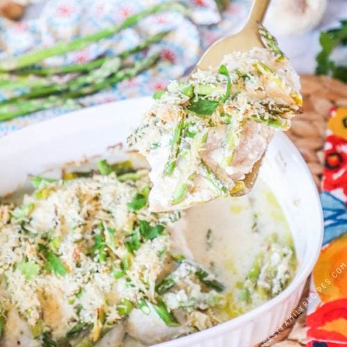 Lemon Asparagus Chicken Recipe