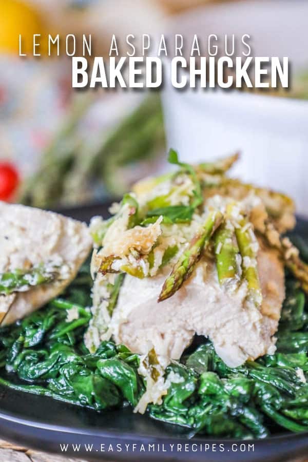 DELICIOUS! Lemon Chicken with Asparagus - Easy dinner recipe