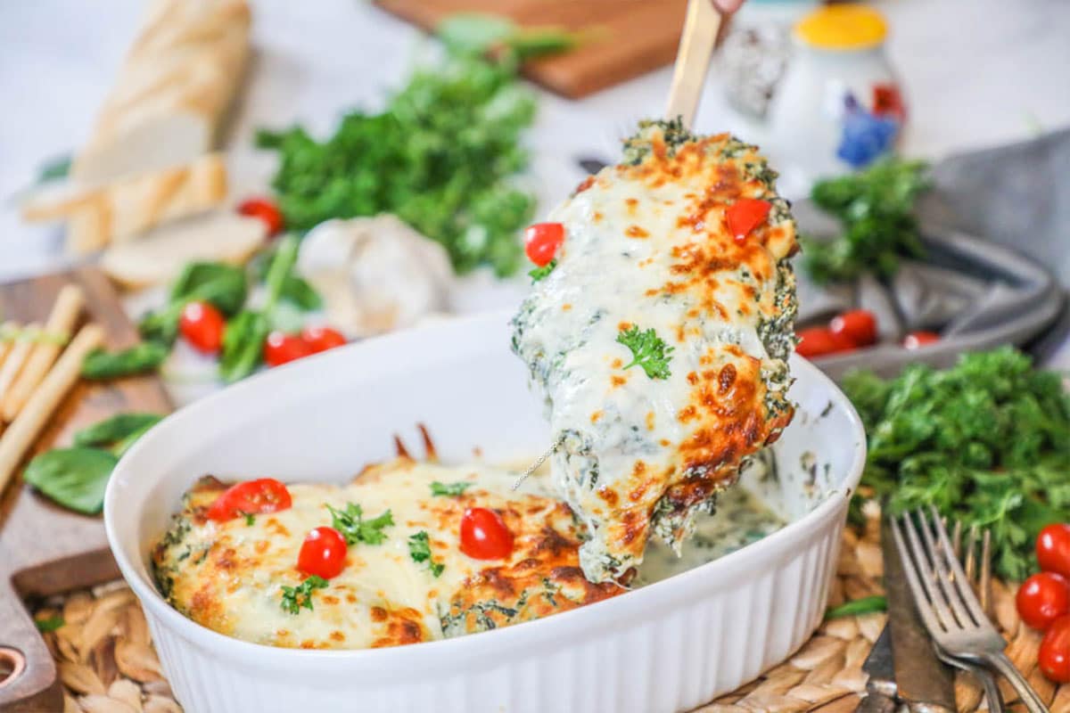 Spinach and Feta Chicken