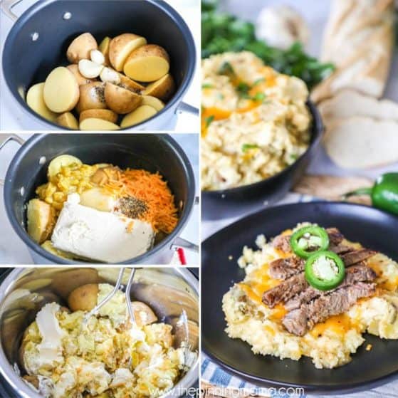Green Chile Mashed Potatoes Recipe
