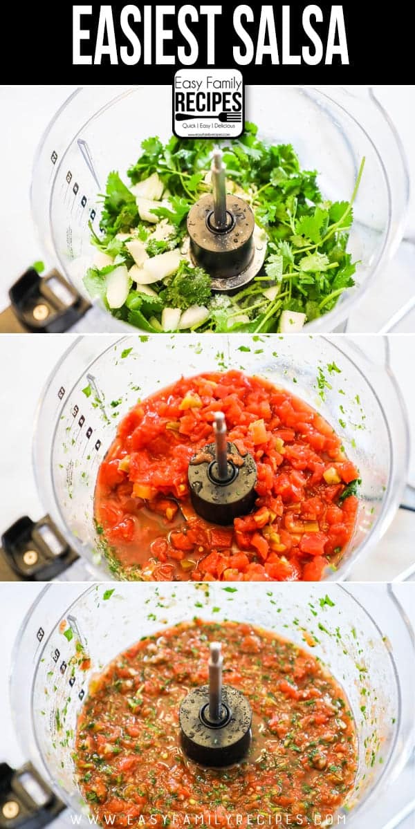 How to Make Food Processor Salsa