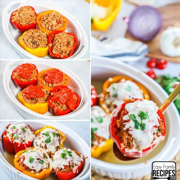 The BEST Italian Stuffed Peppers | Easy Family Recipes