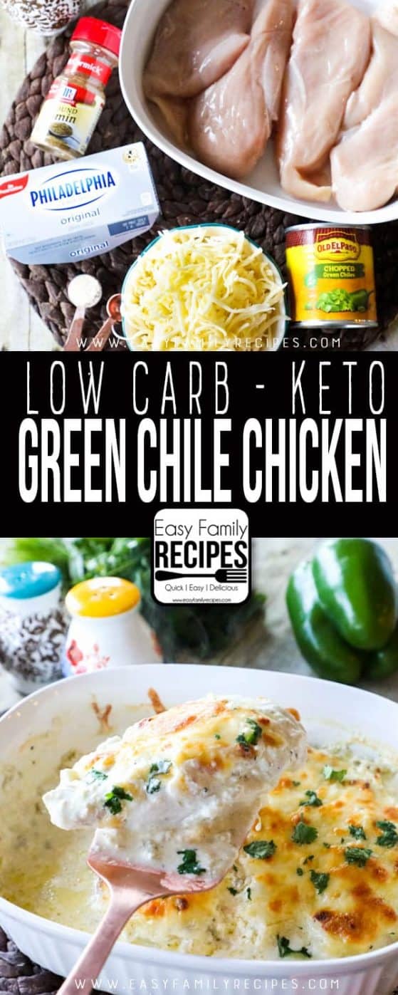 {BEST EVER} Keto Green Chile Chicken · Easy Family Recipes