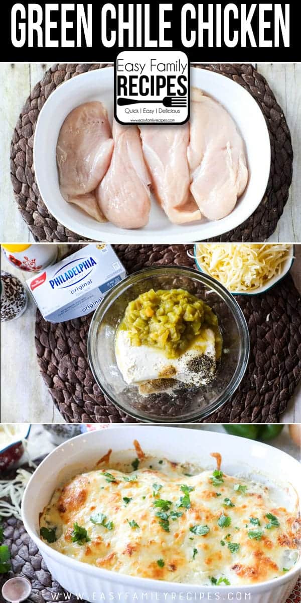 Keto green Chile chicken