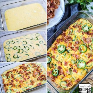 Jalapeno Popper Egg Casserole