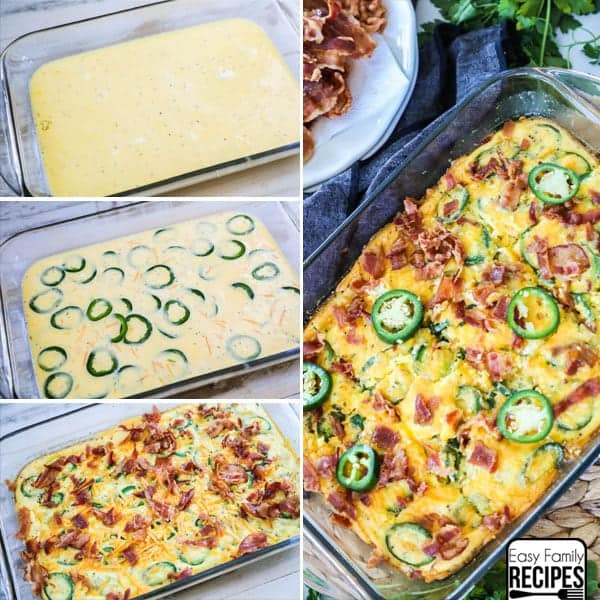 Jalapeno Popper Egg Casserole