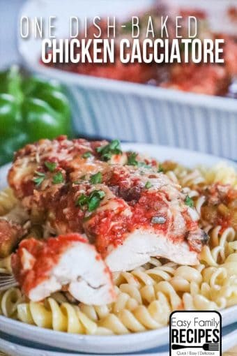 Easy Chicken Cacciatore · Easy Family Recipes