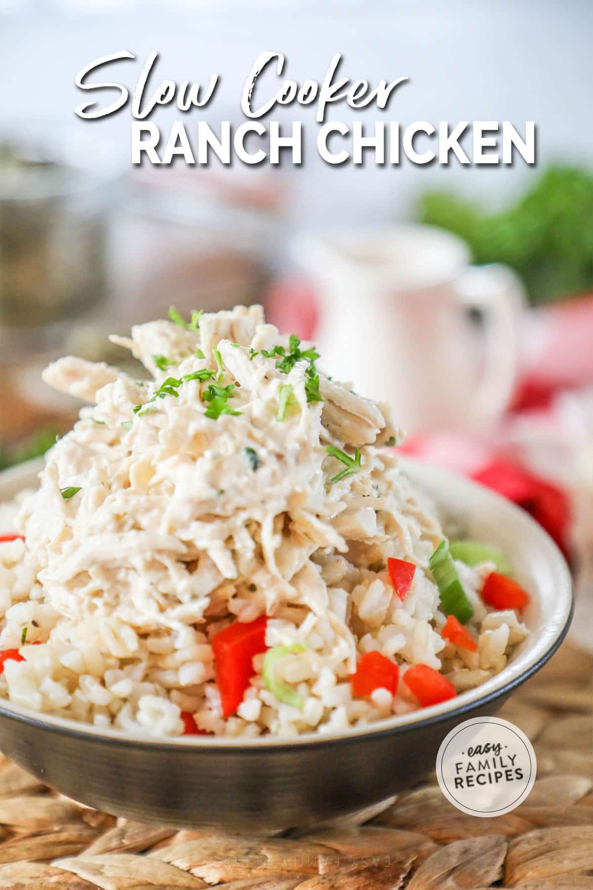 Slow Cooker Ranch Chicken · Easy Family Recipes