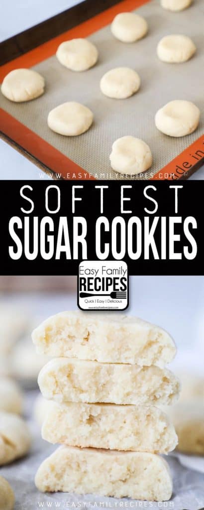 The BEST Soft Sugar Cookies · Easy Family Recipes