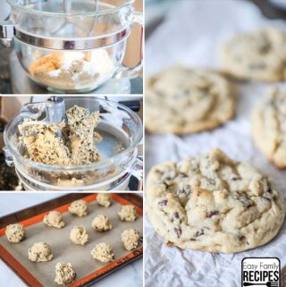 Best Chewy Chocolate Chip Cookies in mixer