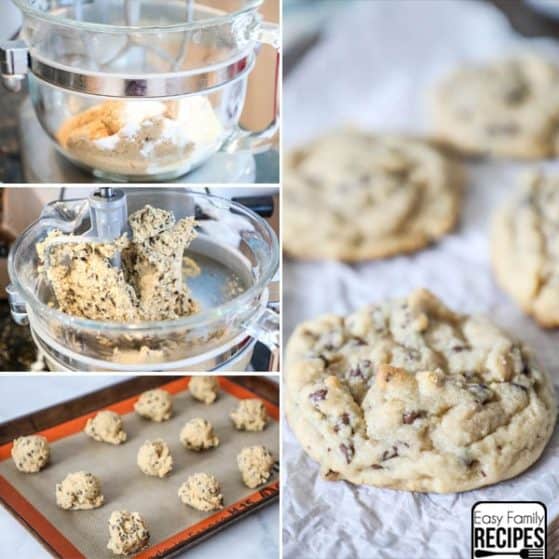 Best Chewy Chocolate Chip Cookies in mixer