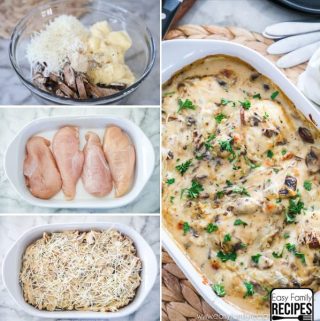 Try our delicious Baked Chicken Marsala.