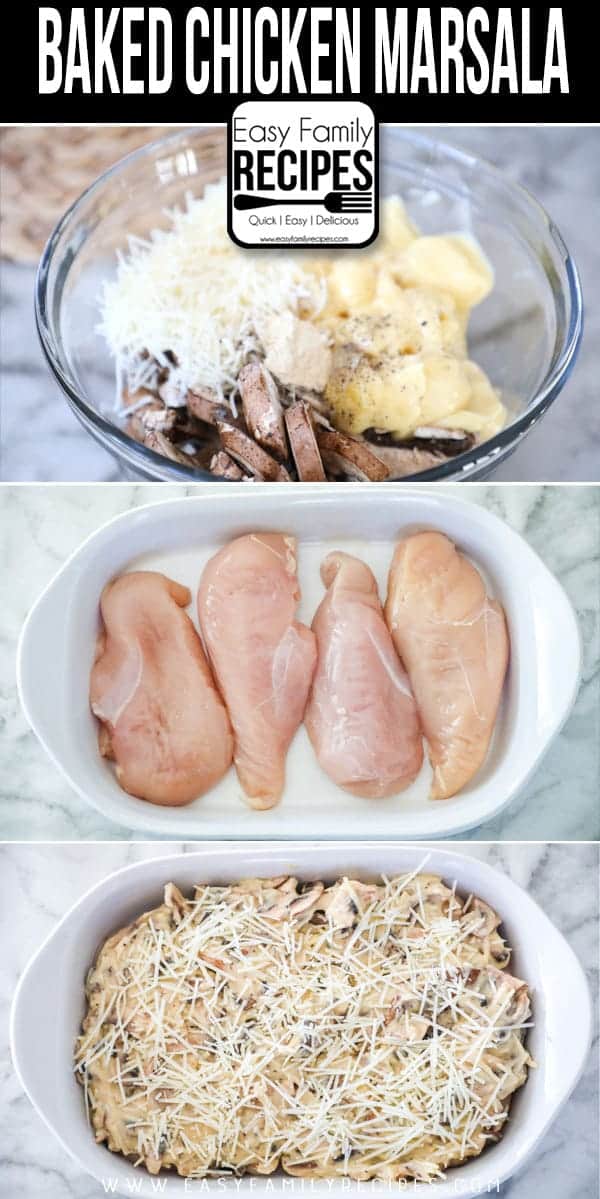 How to make The BEST Baked Chicken Marsala