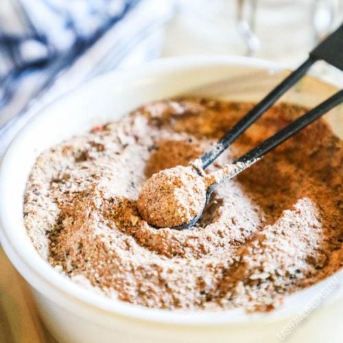 Bowl of Homemade Cajun Seasoning