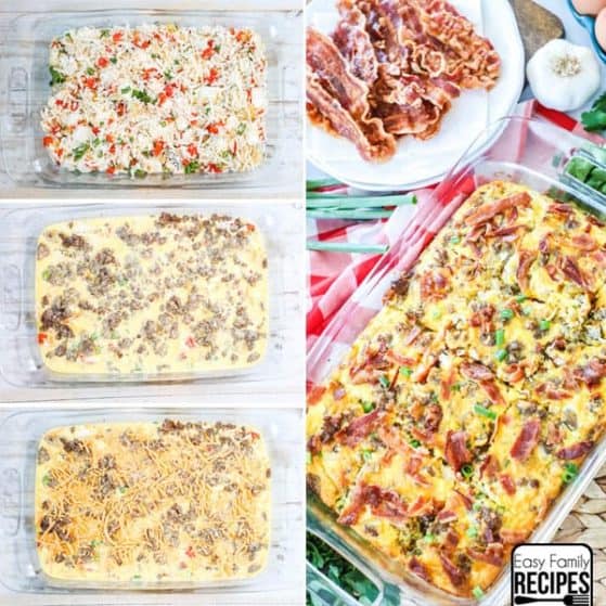Try this delicious Hashbrown sausage breakfast casserole. It is a crowd pleaser and loaded with flavor.