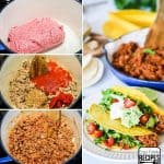Ground Turkey Tacos are a delicious quick and easy dinner for a busy night.