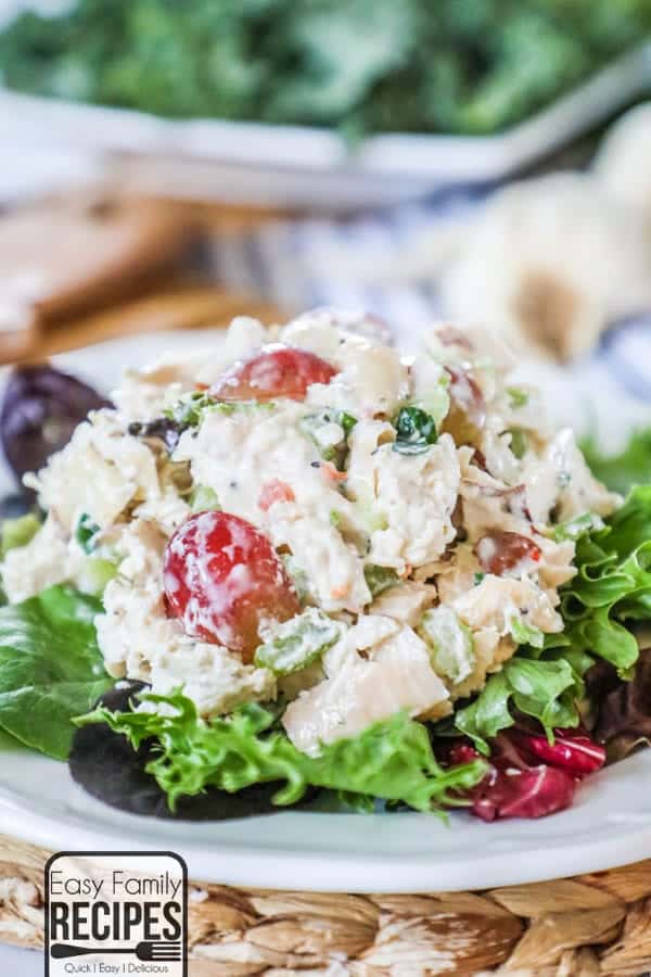 Chicken Salad With Grapes Easy Family Recipes